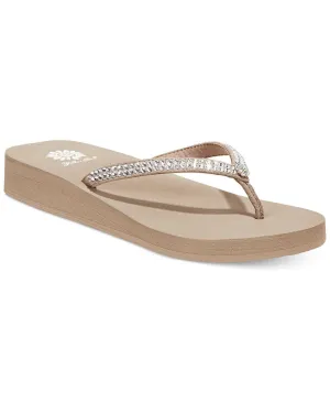 Taupe Rich Sandals Flip Flop Wedge Sandal Professional assistance Box Yellow Innovative functionality Thong Jello
