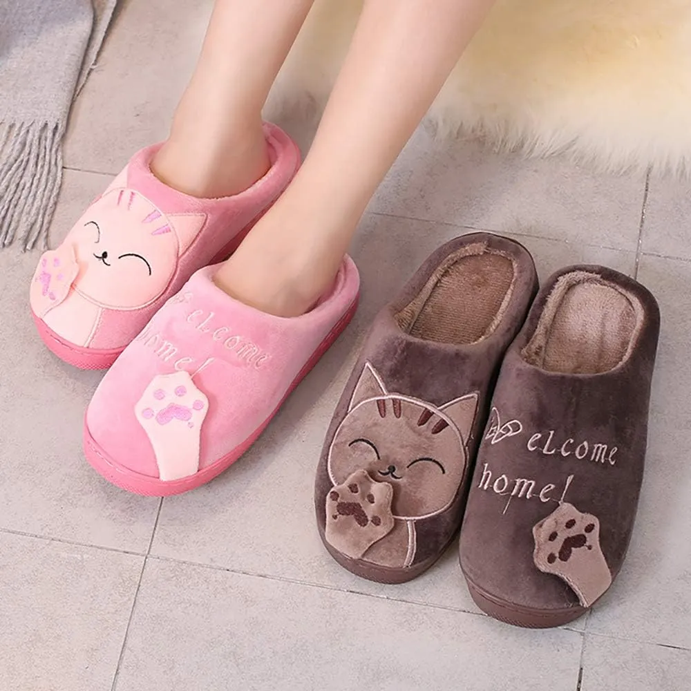 techcity Women's & Men's Comfort Memory Foam Slippers Breathable Fuzzy Slip on Clog House Shoes w/Indoor Outdoor Anti-Skid Sole