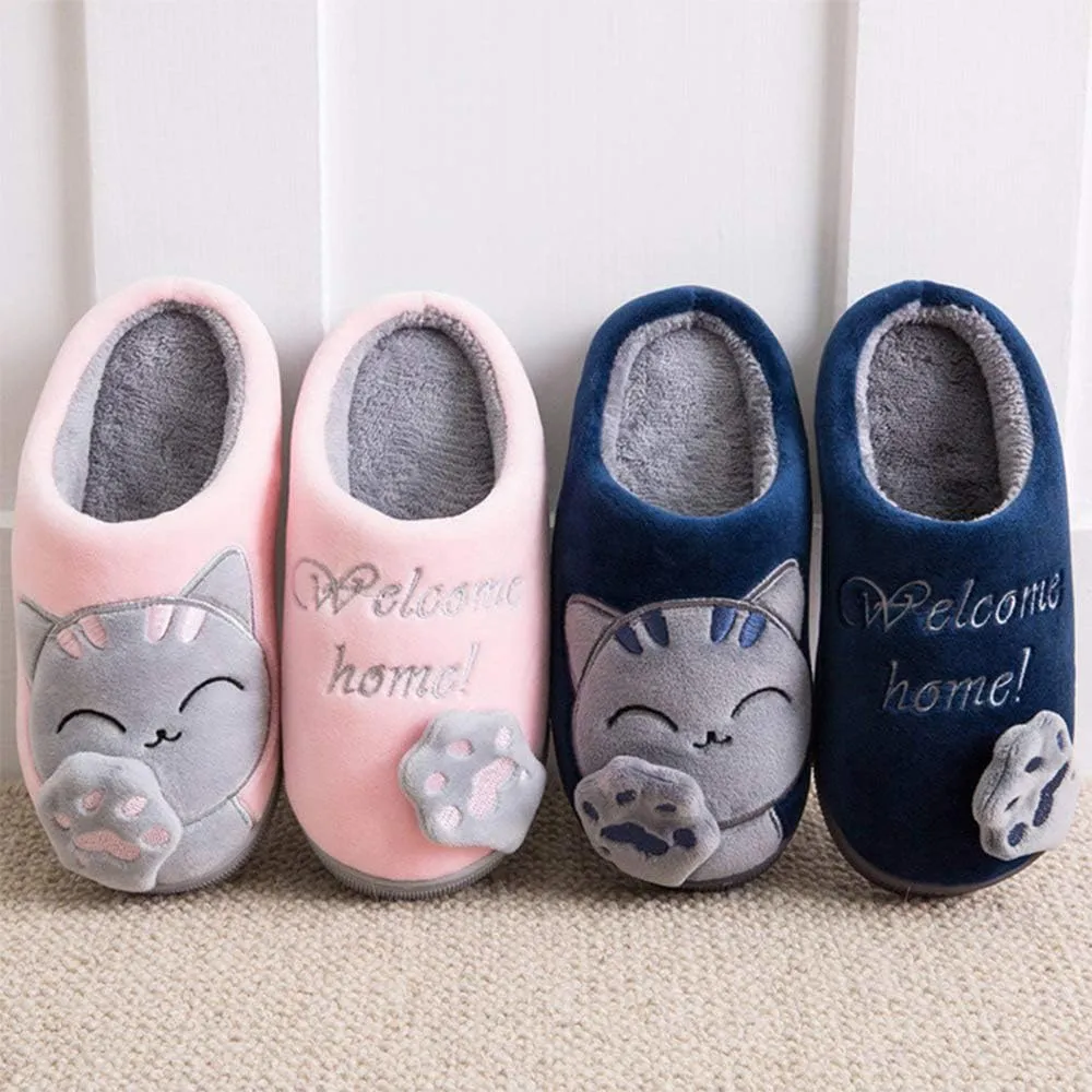 techcity Women's & Men's Comfort Memory Foam Slippers Breathable Fuzzy Slip on Clog House Shoes w/Indoor Outdoor Anti-Skid Sole