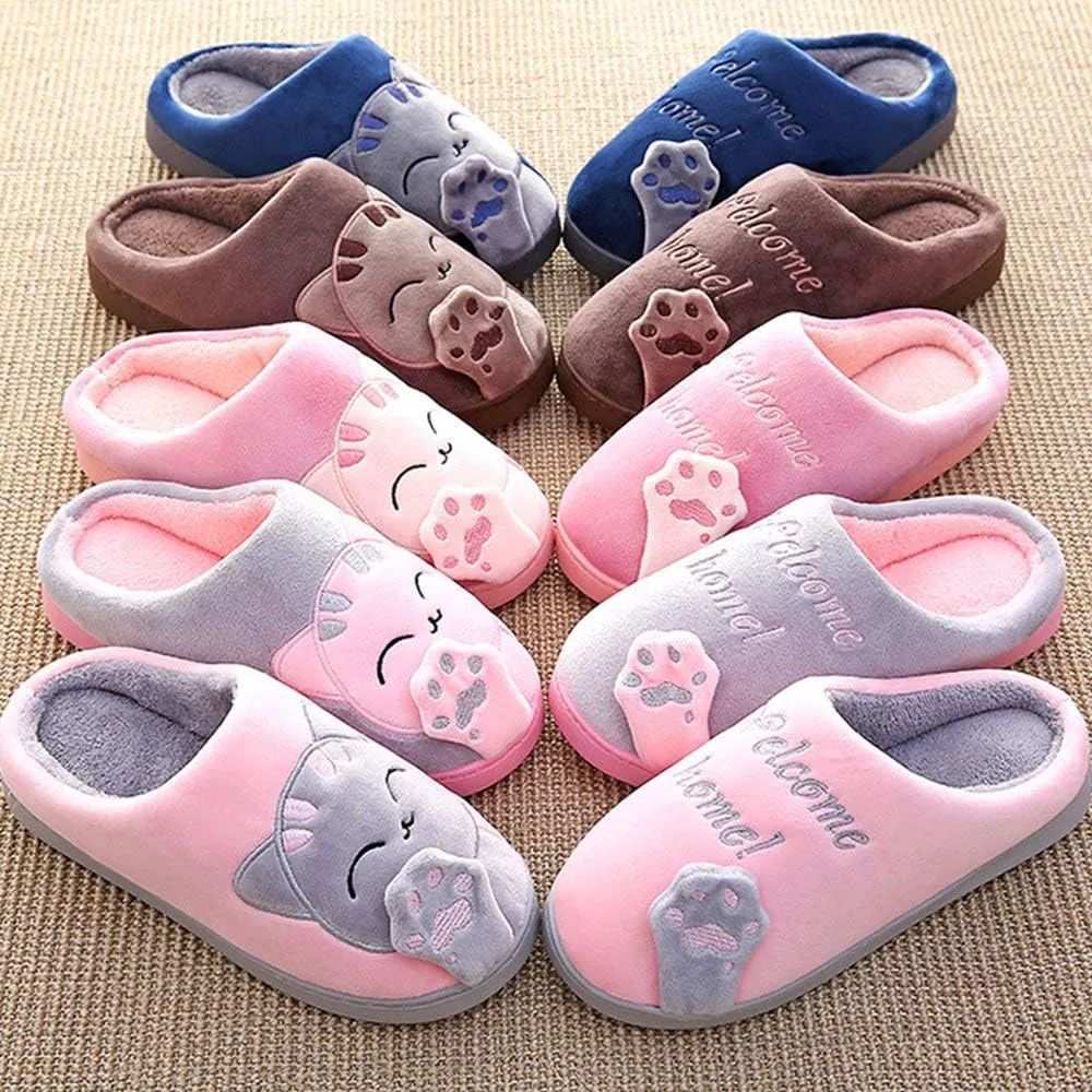 techcity Women's & Men's Comfort Memory Foam Slippers Breathable Fuzzy Slip on Clog House Shoes w/Indoor Outdoor Anti-Skid Sole