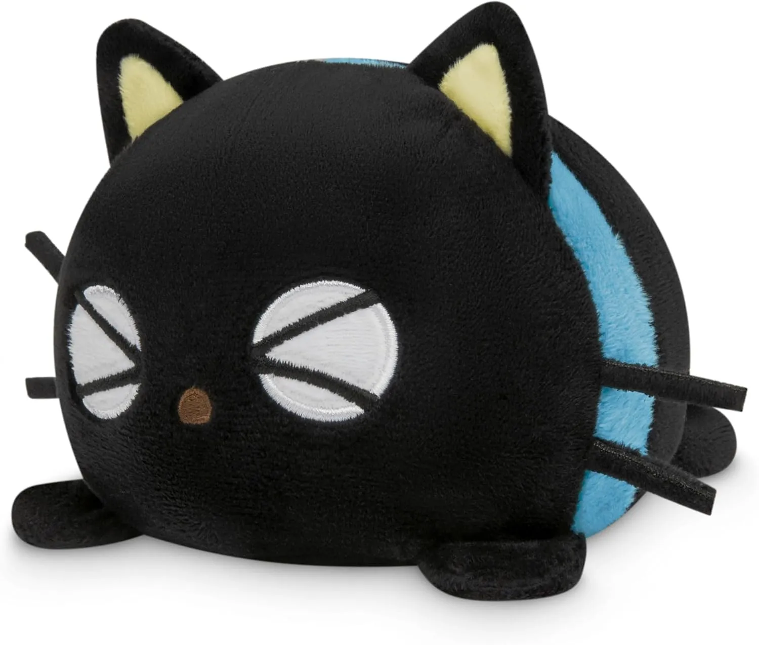 TeeTurtle - The Officially Licensed Original Sanrio Reversible Plushie - Chococat Plushie - Cute Sensory Fidget Stuffed Animals That Show Your Mood