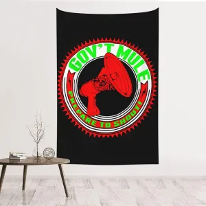 Teyusain Gov't Rock Mule Band Tapestry Wall Hanging Posters 3D Printed Art Tapestry Home Decor 60X40 Inches