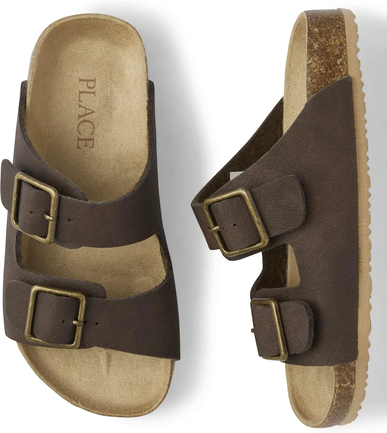 The Children's Place Boy's Buckle Slides Sandal