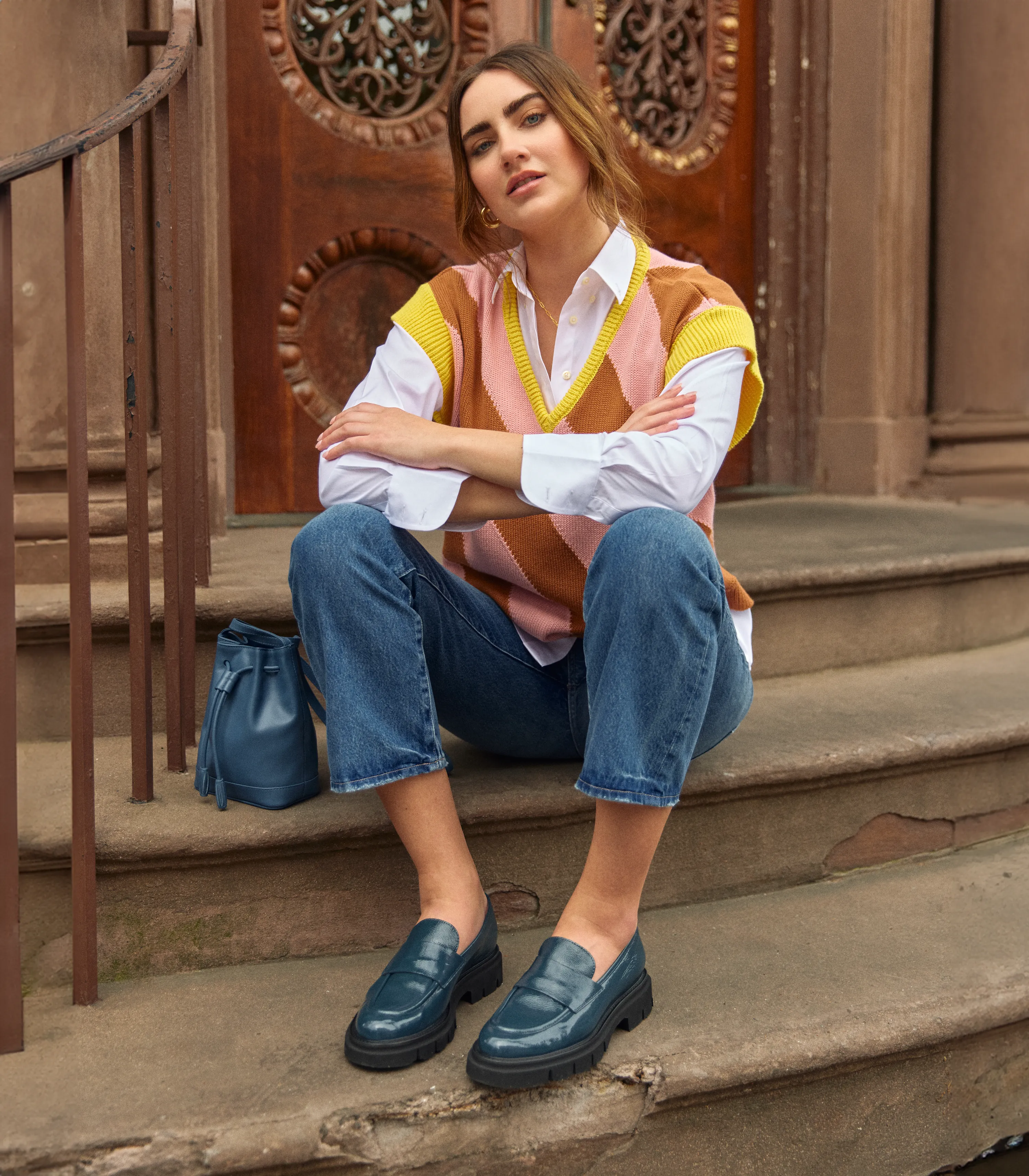 The Demi Naplak Blu Jeans