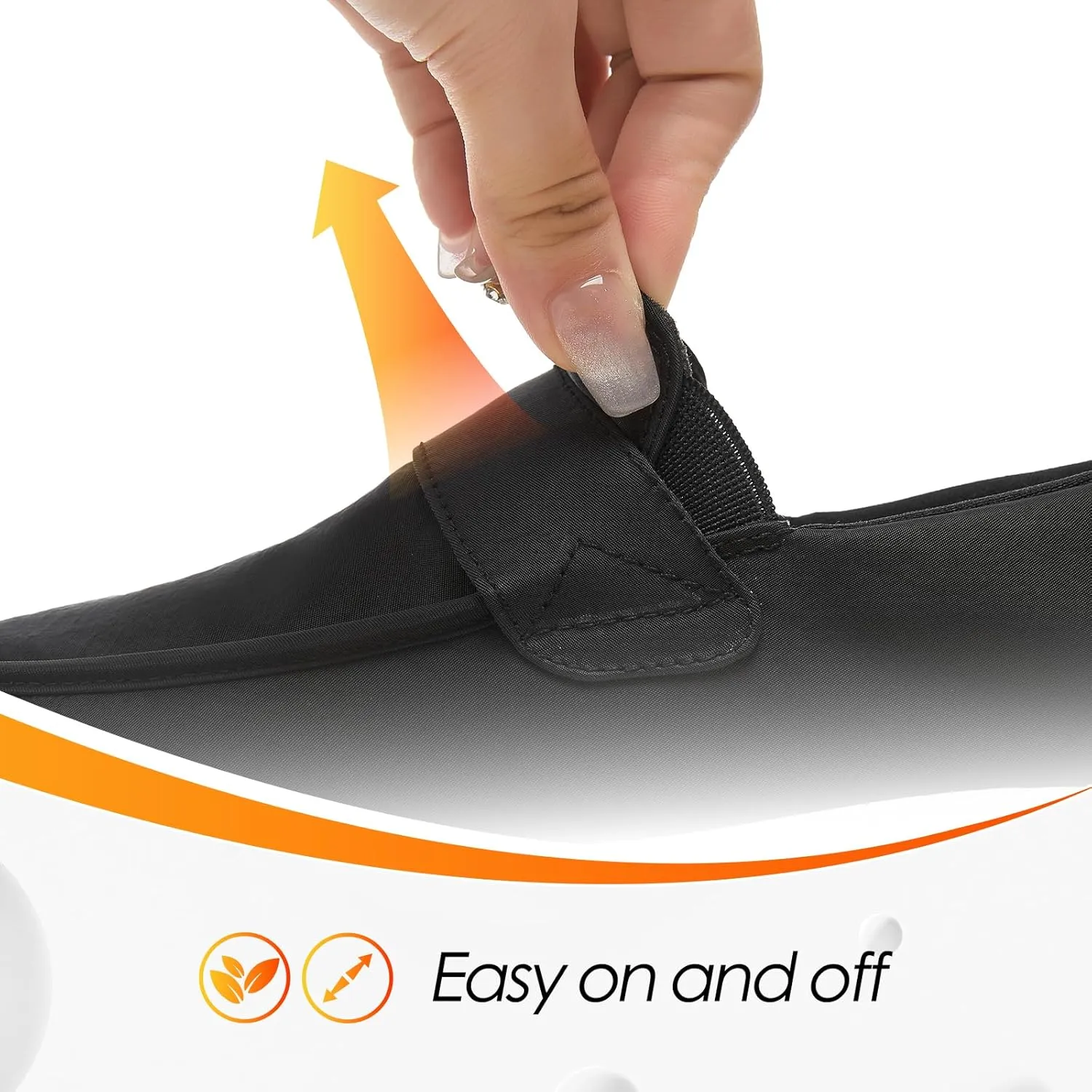 TUOPIN Mens Slip On Shoes,Black Loafers for Men,Canvas Slip On for Men,Casual Comfortable Shoes Fashion Light Weight