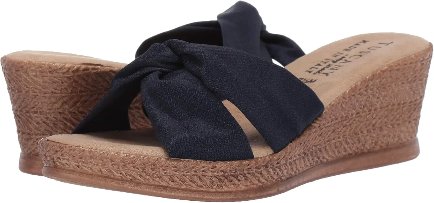 Tuscany by Easy Street Women's Dinah Wedge Sandal
