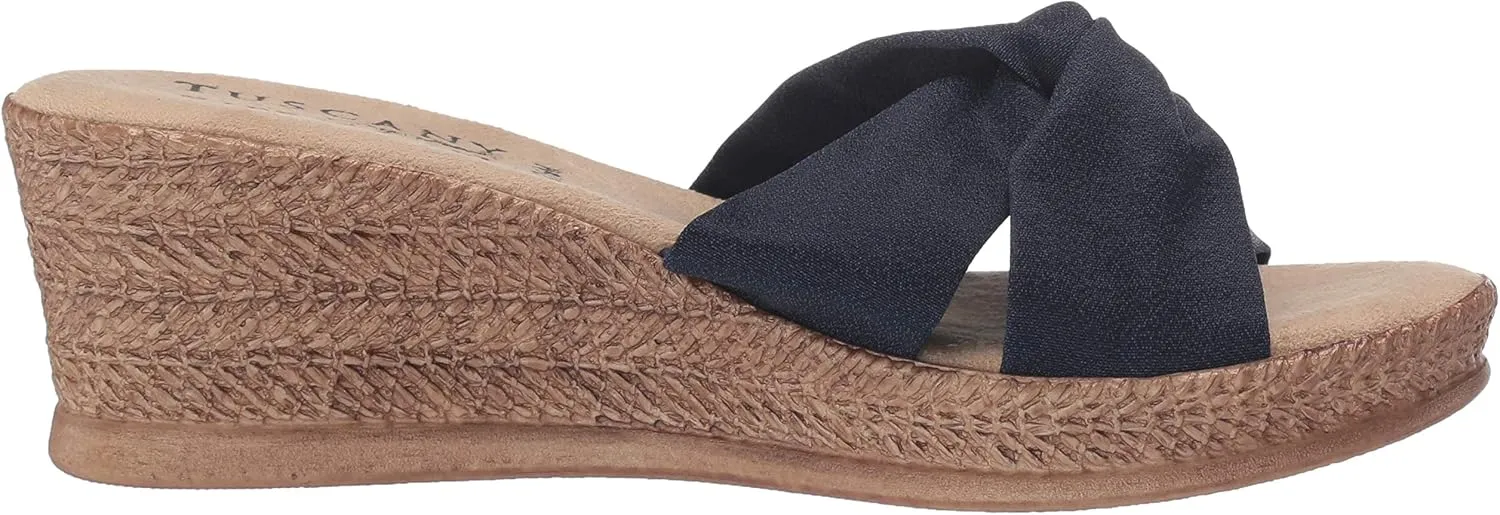 Tuscany by Easy Street Women's Dinah Wedge Sandal