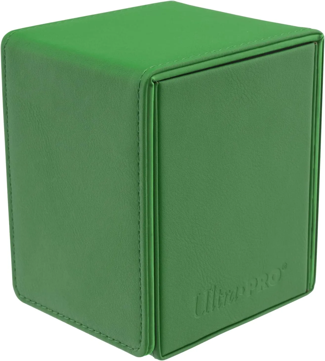 Ultra Pro - Vivid Alcove Flip Card Deck Box (Green) - Stores & Protects Up To 100 Standard Size Collectible Cards, Baseball, Gaming, Sports or Any Standard Size Cards In Collections