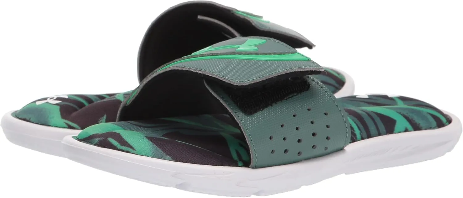 Under Armour Boy's Ignite Vi Graphic Fb Slide Sandal