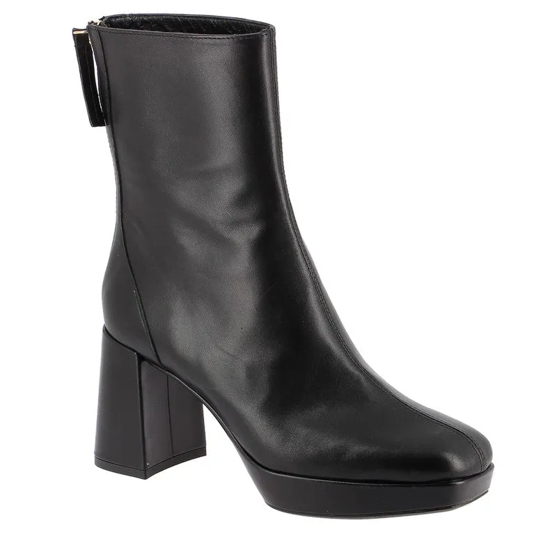 Unisa Matias Black Platform Ankle Boot