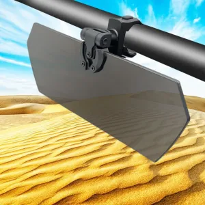 UTV Sun Visor Compatible with Polaris Ranger RZR 1000 XP Turbo Can am Defender Maverick X3 Kawasaki Mule Pioneer 1000 YXZ Teryx, Fit for 1.25" - 2" Roll Bar Cage