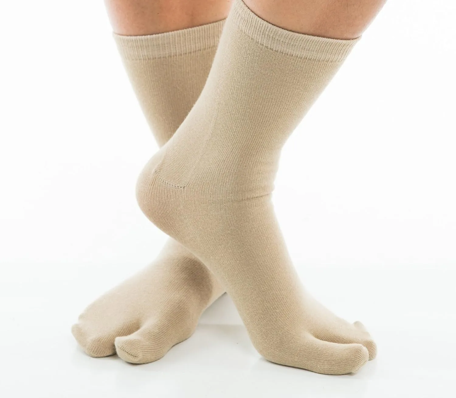 V-Toe Split Toe Flip-Flop Socks | Tabi Premium Cotton Blend Men & Women Socks | Men's Japanese Toes Separated Socks