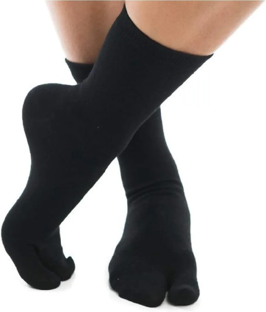 V-Toe Split Toe Flip-Flop Socks | Tabi Premium Cotton Blend Men & Women Socks | Men's Japanese Toes Separated Socks