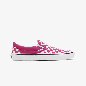Vans | CHECKERBOARD CLASSIC SLIP-ON  { PINK