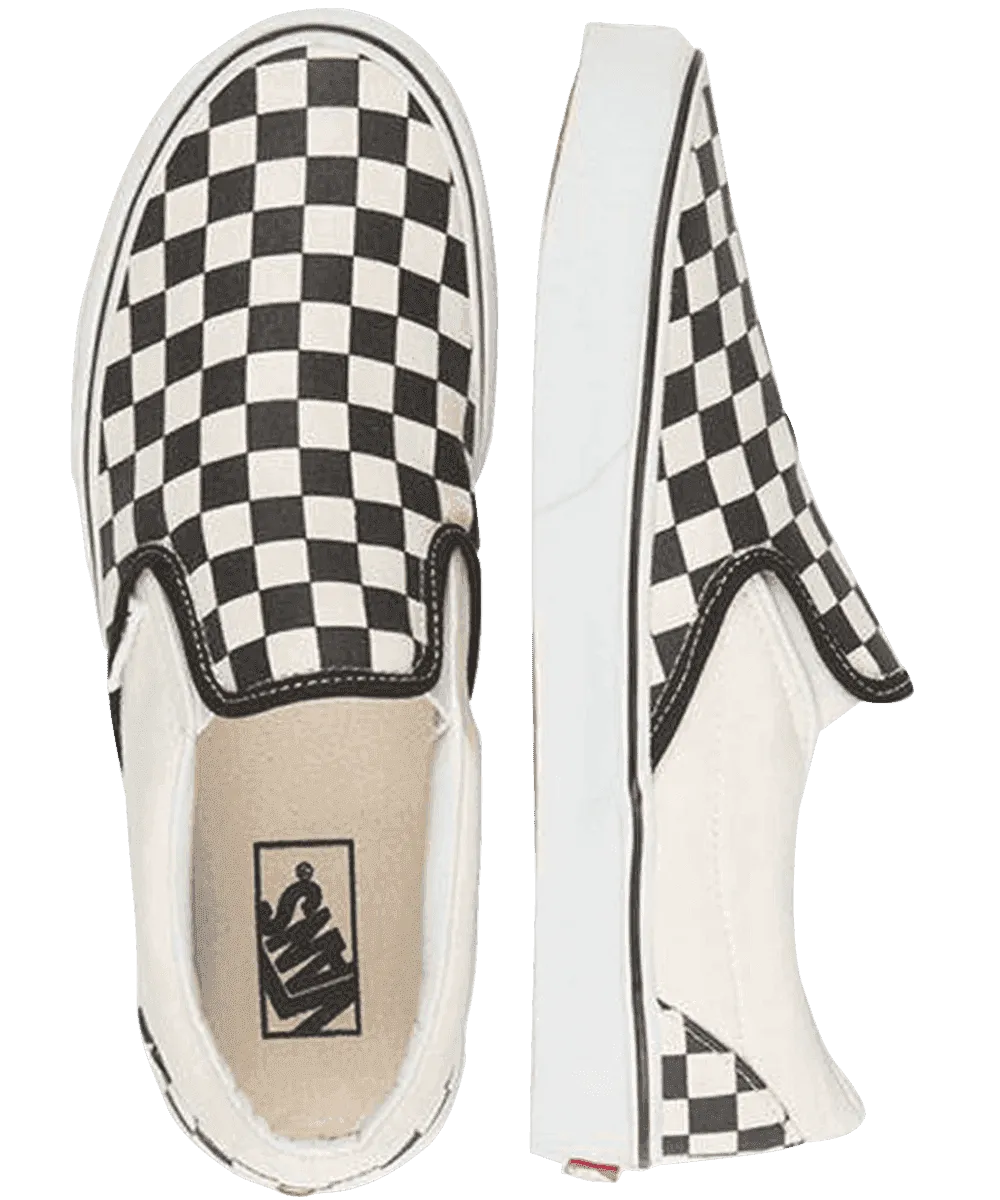 VANS // Classic Slip-On Checkered BLACK/WHITE