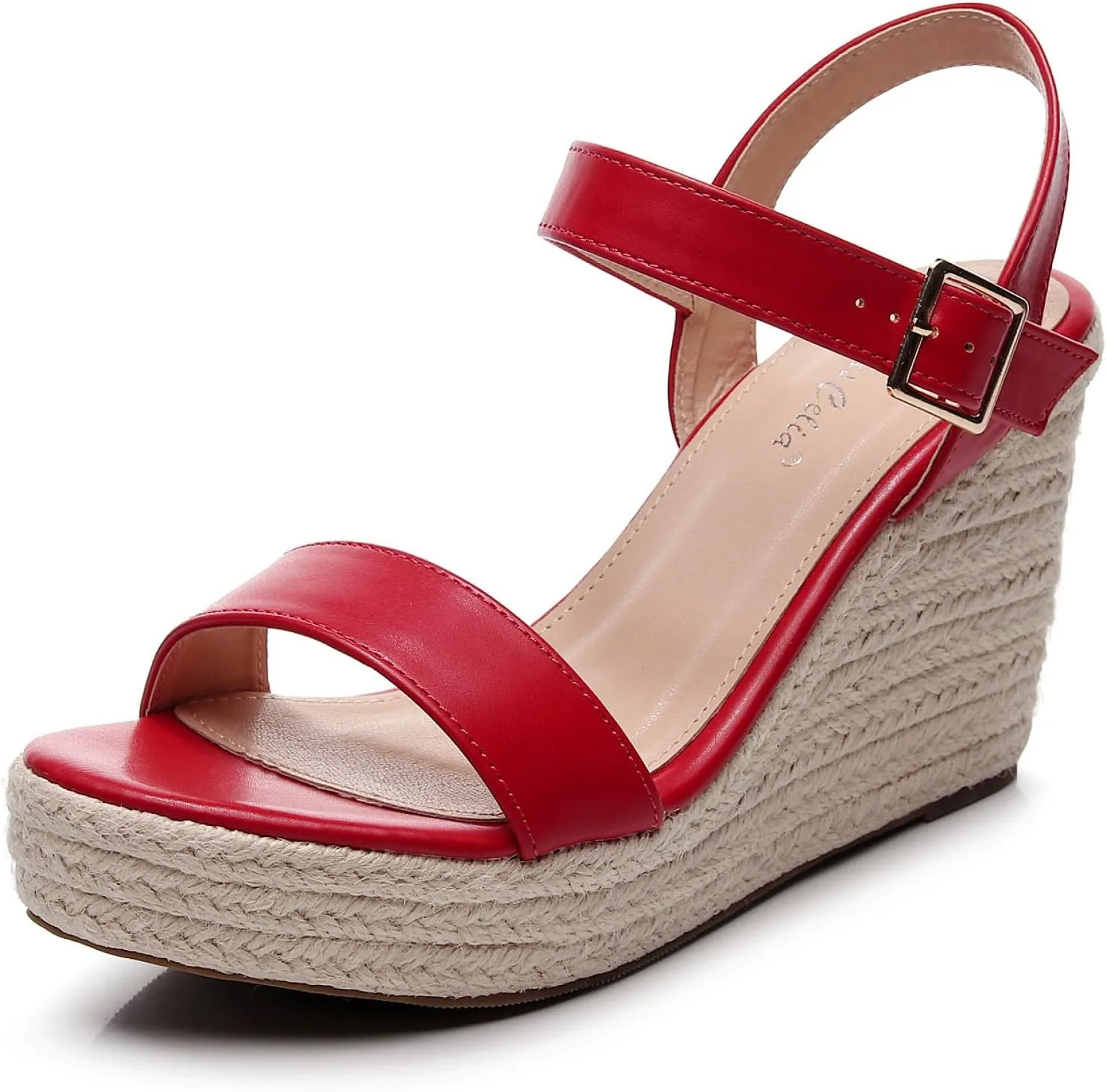 VenusCelia Women's Hyper Light Wedge Sandal