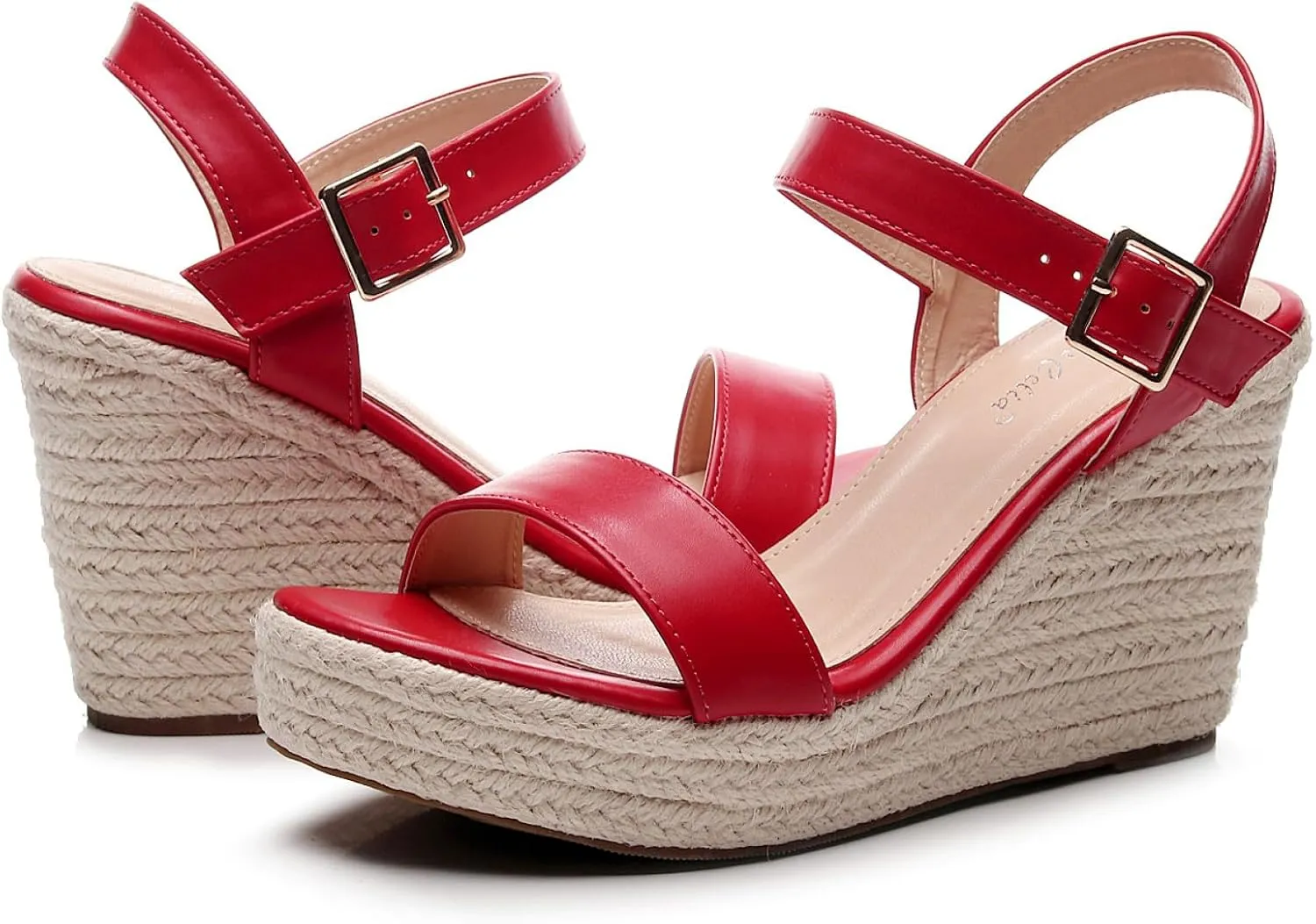 VenusCelia Women's Hyper Light Wedge Sandal