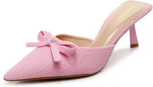 VenusCelia Women's Summer-Time Dress Pump Heeled Sandal