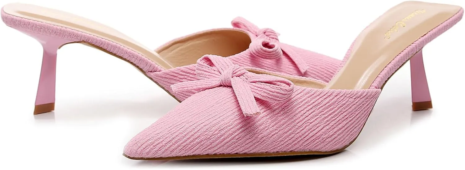 VenusCelia Women's Summer-Time Dress Pump Heeled Sandal
