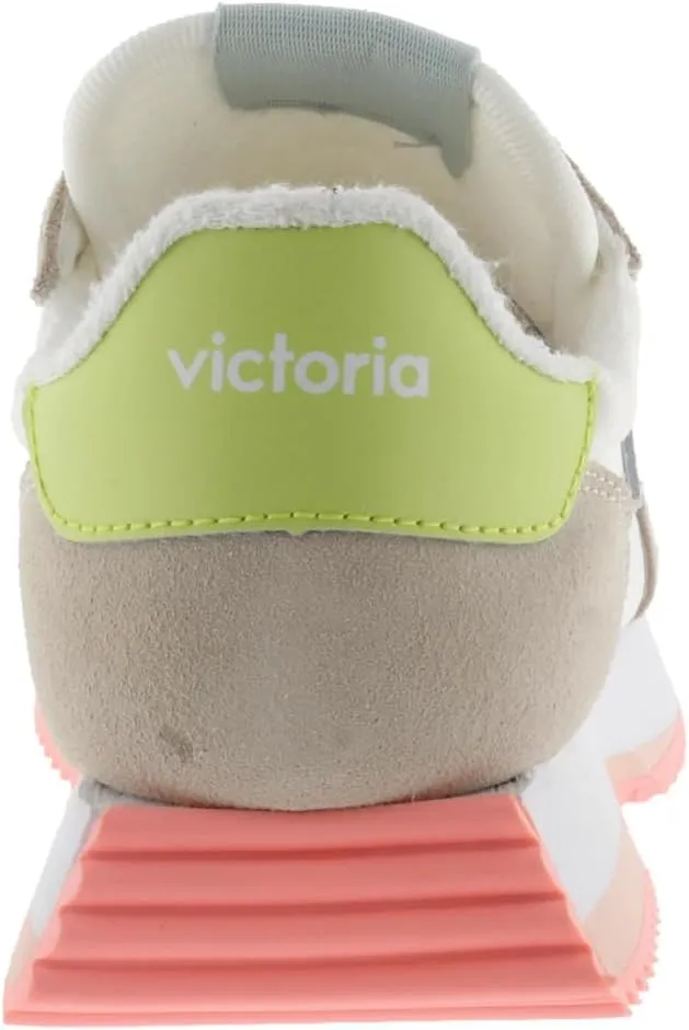 victoria Women's Cosmos Suede & Nylon Neon Sneaker
