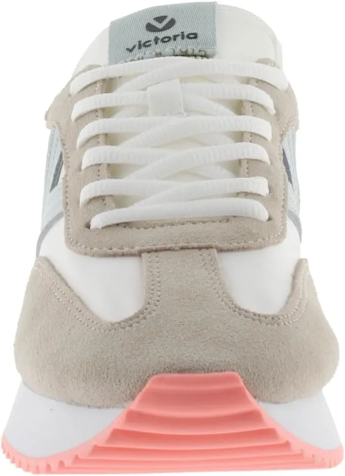 victoria Women's Cosmos Suede & Nylon Neon Sneaker