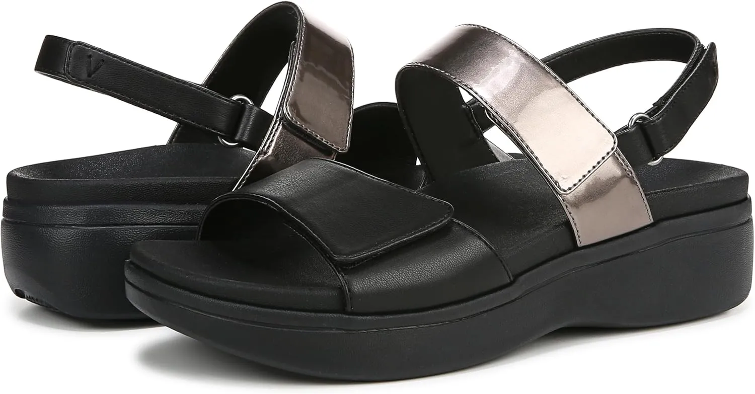Vionic Fay Women's Platform Orthotic Adjustable Sandal