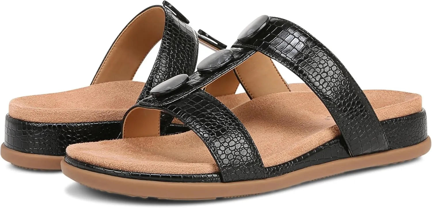 Vionic Serra Women's T-Strap Slip-on Supportive Sandal