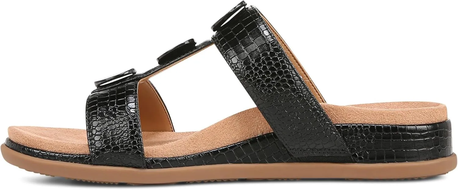 Vionic Serra Women's T-Strap Slip-on Supportive Sandal