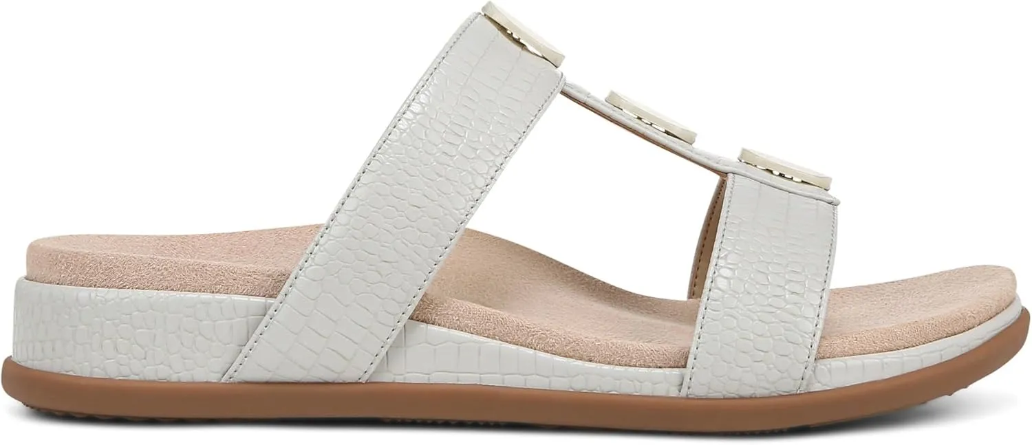 Vionic Serra Women's T-Strap Slip-on Supportive Sandal