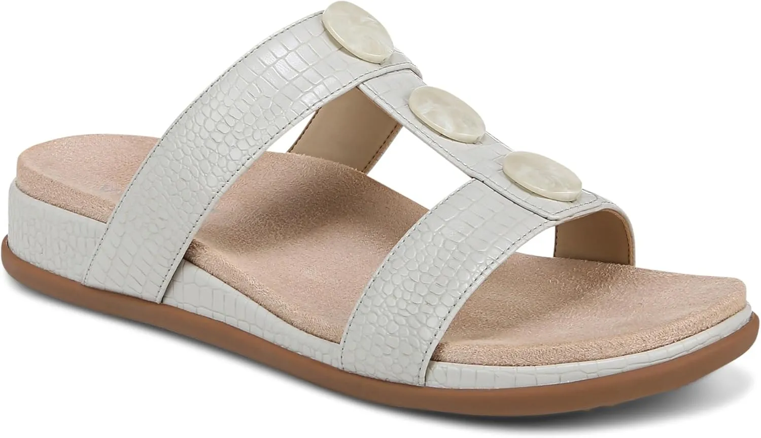 Vionic Serra Women's T-Strap Slip-on Supportive Sandal