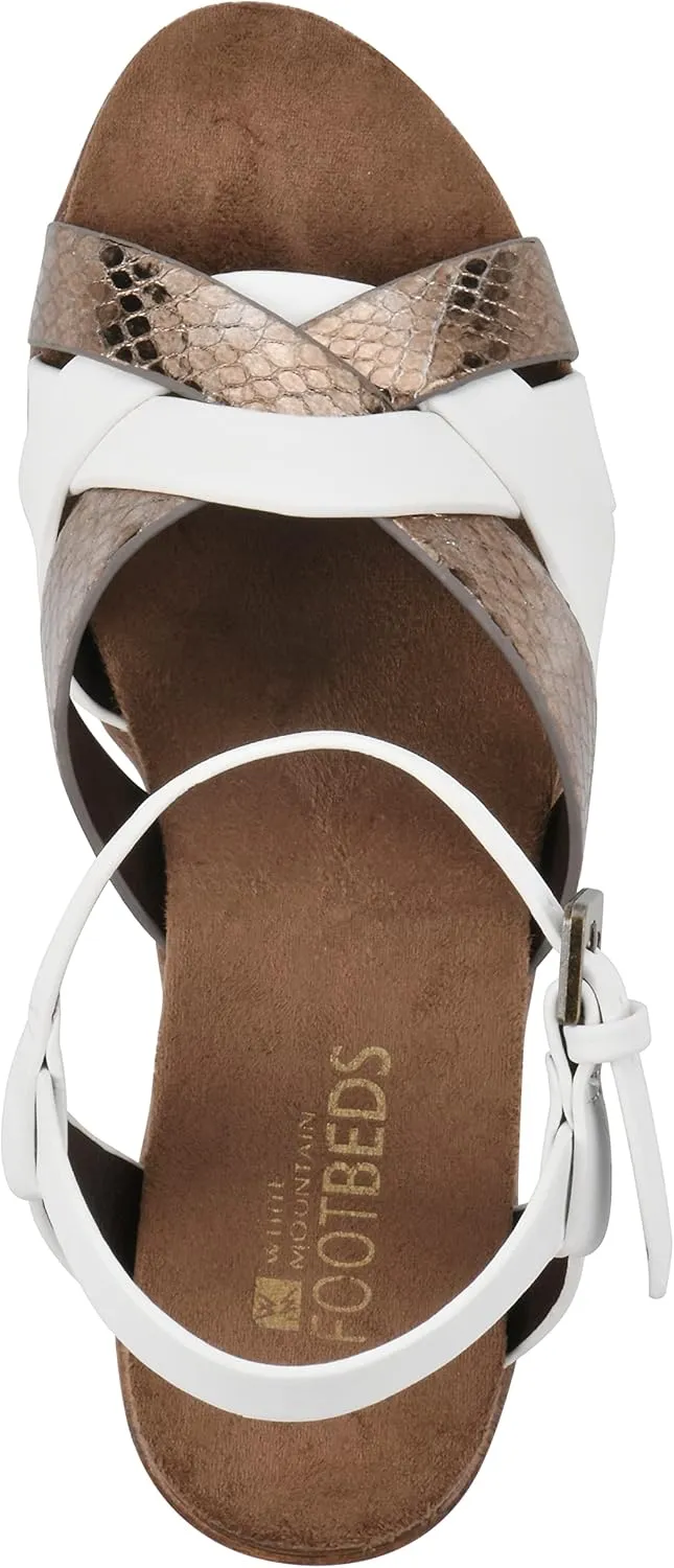 WHITE MOUNTAIN Women's Achiever Platform Clog
