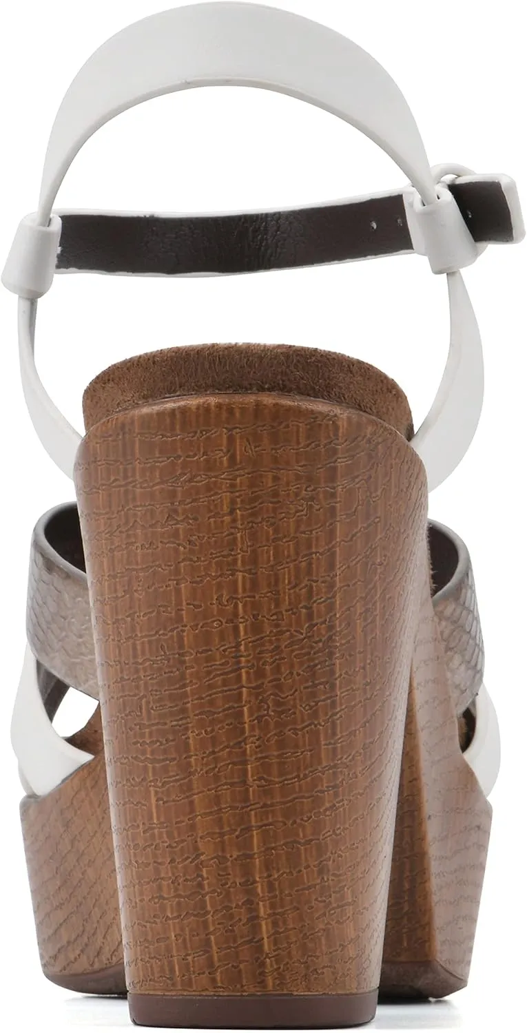 WHITE MOUNTAIN Women's Achiever Platform Clog