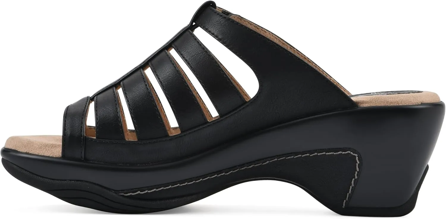 WHITE MOUNTAIN Women's Valencia Strappy Clog Sandal