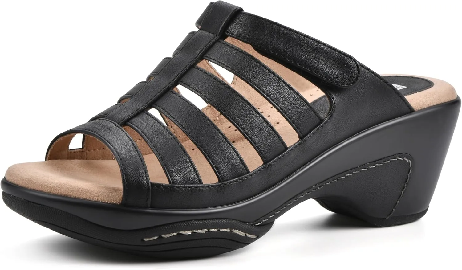 WHITE MOUNTAIN Women's Valencia Strappy Clog Sandal