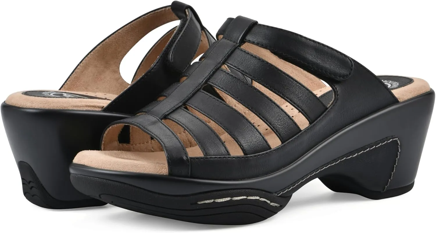WHITE MOUNTAIN Women's Valencia Strappy Clog Sandal