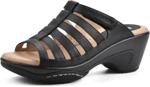 WHITE MOUNTAIN Women's Valencia Strappy Clog Sandal