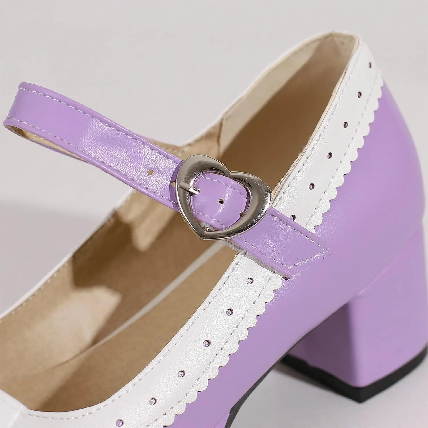 Women Bow Mary Jane Shoes Kawaii Pumps Platform Chunky Heeled Vintage Pumps Elegant Lolita Dress Shoes
