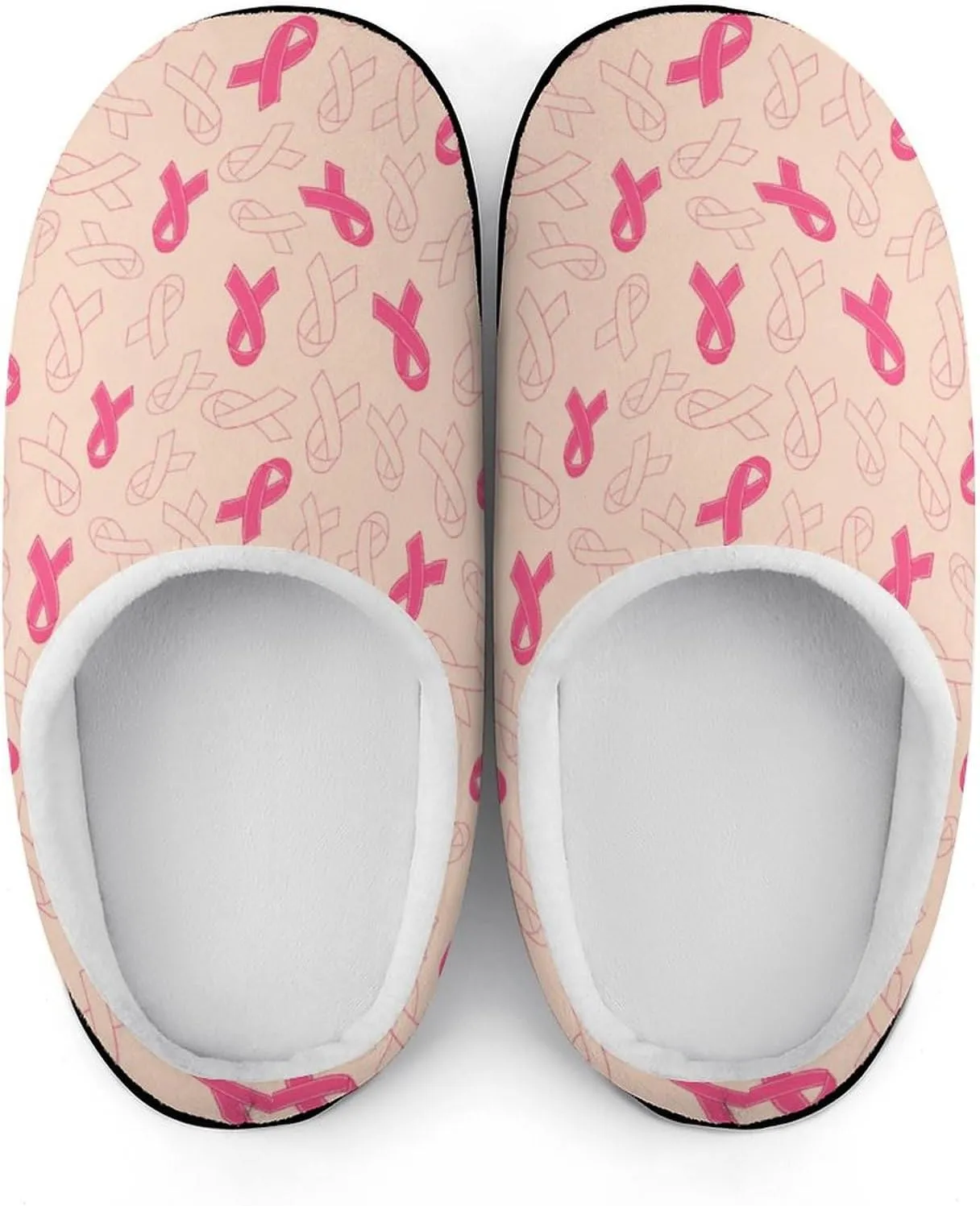 Women House Slippers Ladies Halloween Cotton Slippers Closed Toe Soft Clog Slippers Non-Slip Warm Indoor Outdoor Shoes