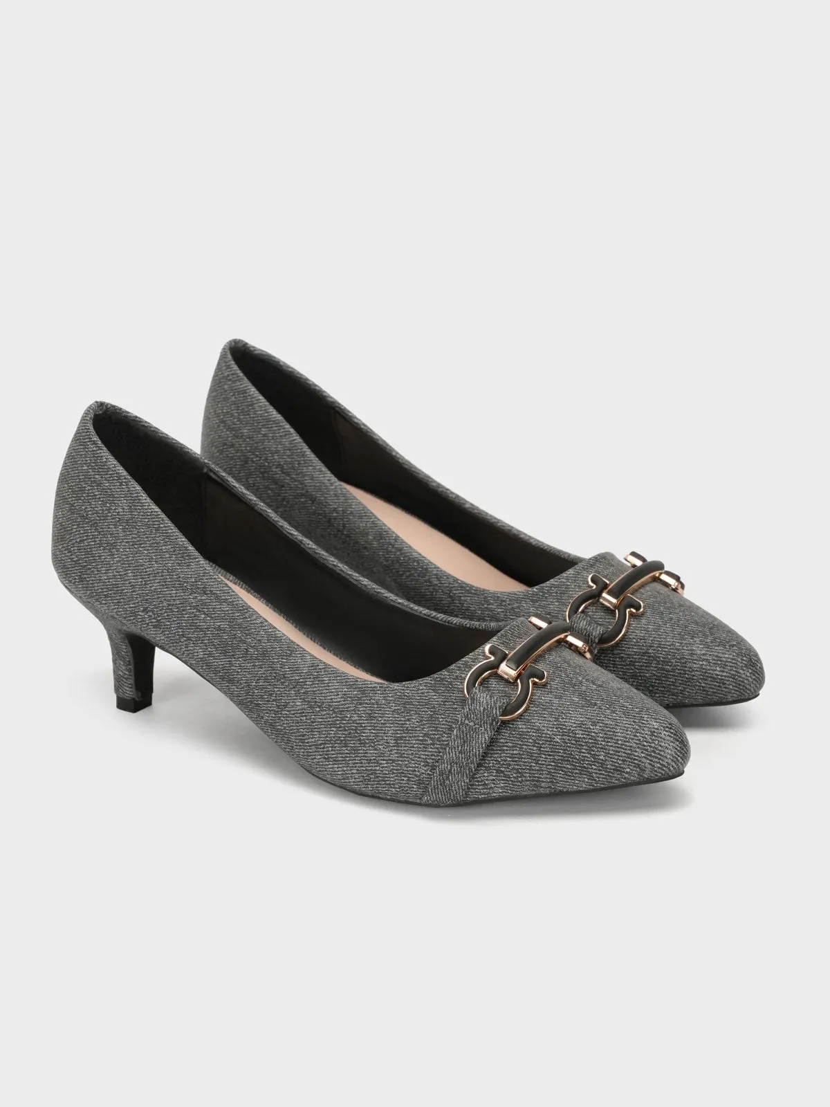 Women "LEVENT" Stylish Buckle Courts