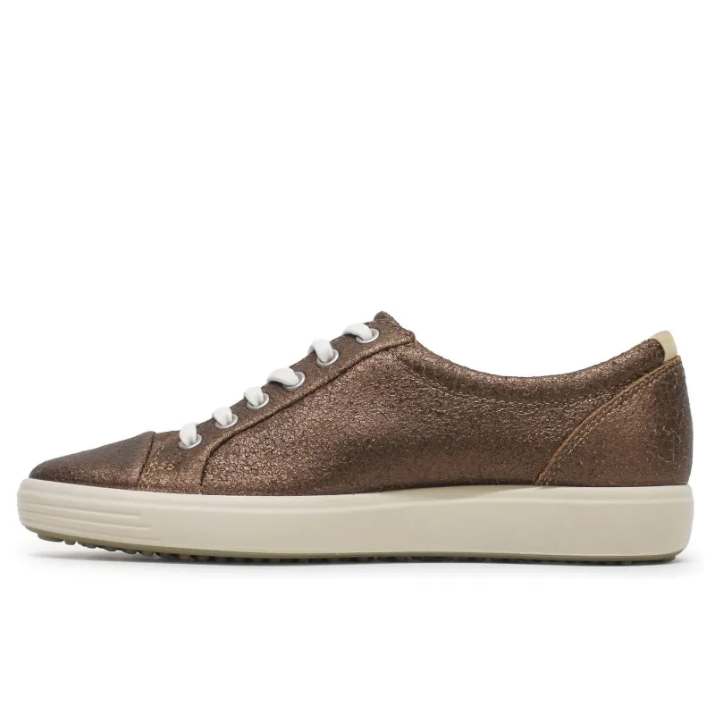 Women’s ECCO Soft 7 Sneaker – Bronze Antique
