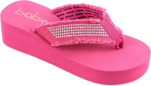 Women's Fashion Platform Wedge Thong Flip Flops Sandals