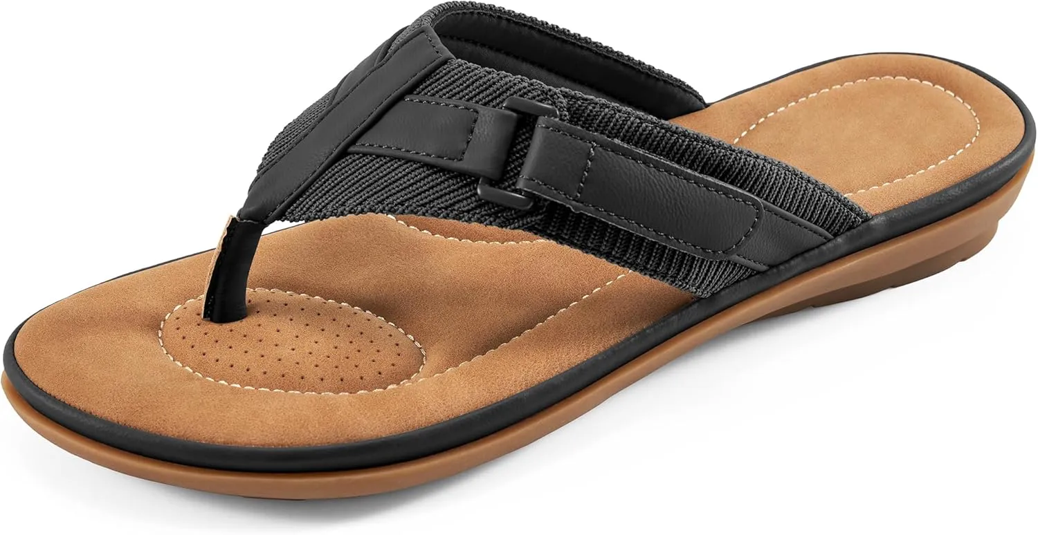 Womens Flip Flops Dressy : Comfortable Summer Thong Sandals - Ladies Casual Walking Shoes