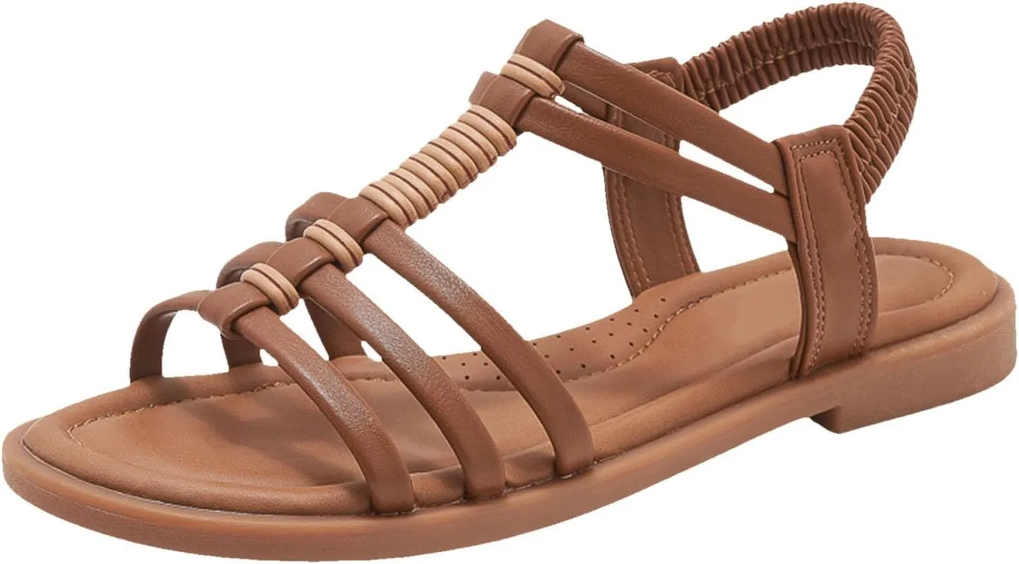 Womens Flip Flops Summer Bohemian Sandals Lace Flower Beach Flat Sandals Elegant Bridal Sandals Toe Ring Strappy Sandal