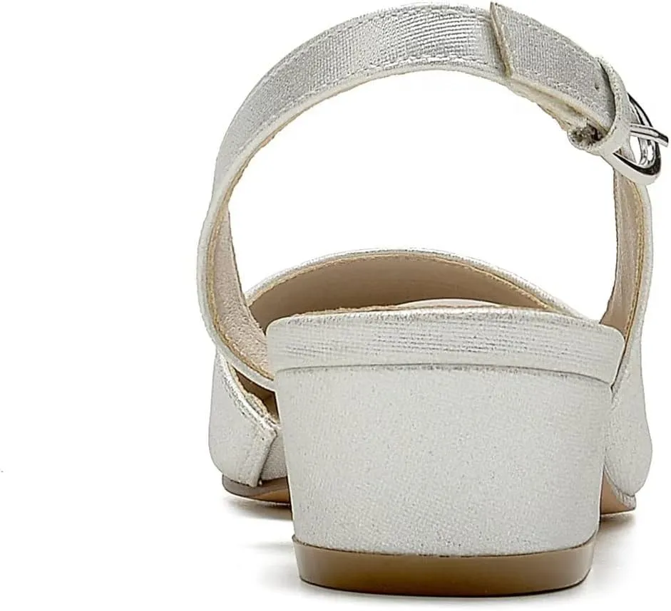 Women's Low Heel Slingback Pumps