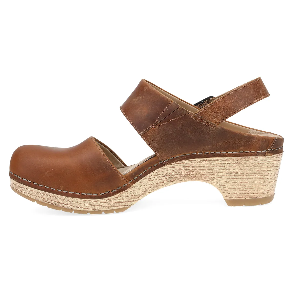 Women's Lucia Oiled Pull Up Mary Jane Sandal - Tan