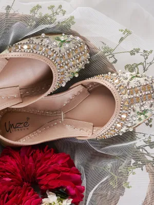 Women's "EMELDA" Embellished Stylish Khussa