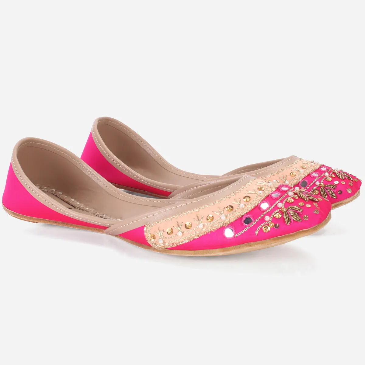 Womens "MIEKE" Stylish Flat Khussa