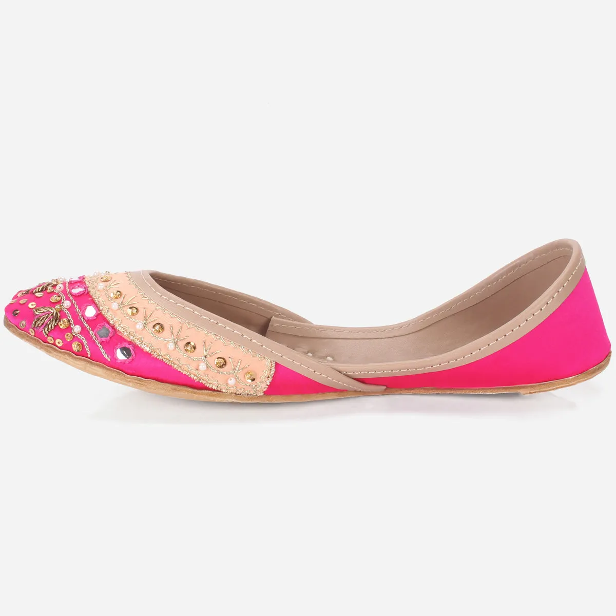 Womens "MIEKE" Stylish Flat Khussa