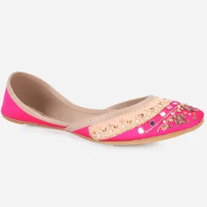 Womens "MIEKE" Stylish Flat Khussa