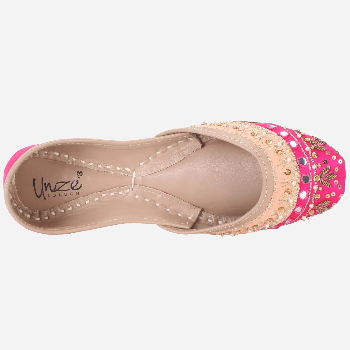 Womens "MIEKE" Stylish Flat Khussa